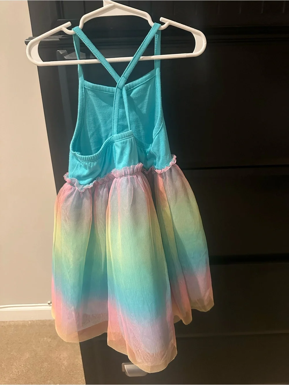 Cat & Jack Rainbow Tulle Sundress
